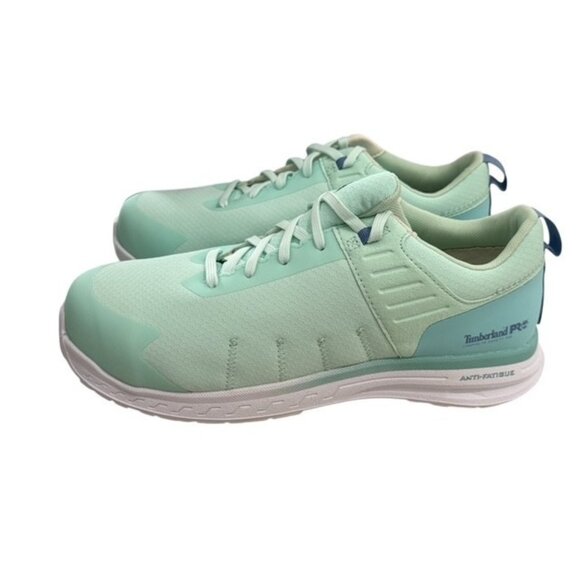 Timberland Pro Overdrive Composite Safety Toe Womens Size 9 Teal Green Blue Aqua - Picture 2 of 10